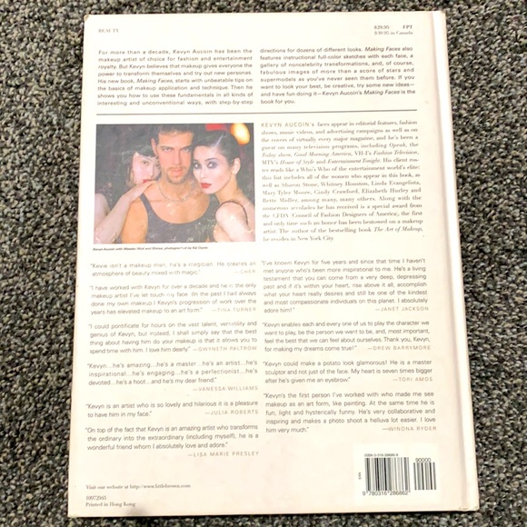 Kevyn Aucoin Making Faces Book - Picture 2 of 4